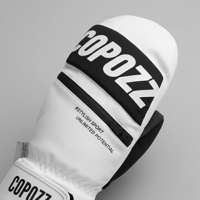 COPOZZ - Wasserdichte Winterhandschuhe - Weiß