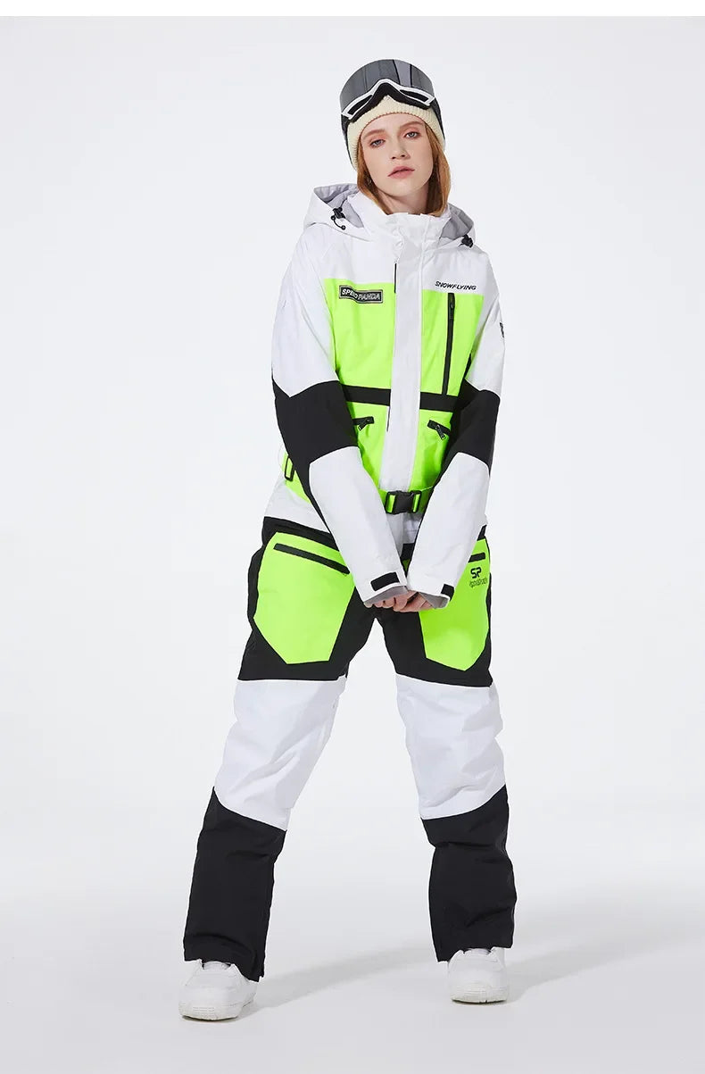 Claire – Skianzug Damen & Herren – Weiß