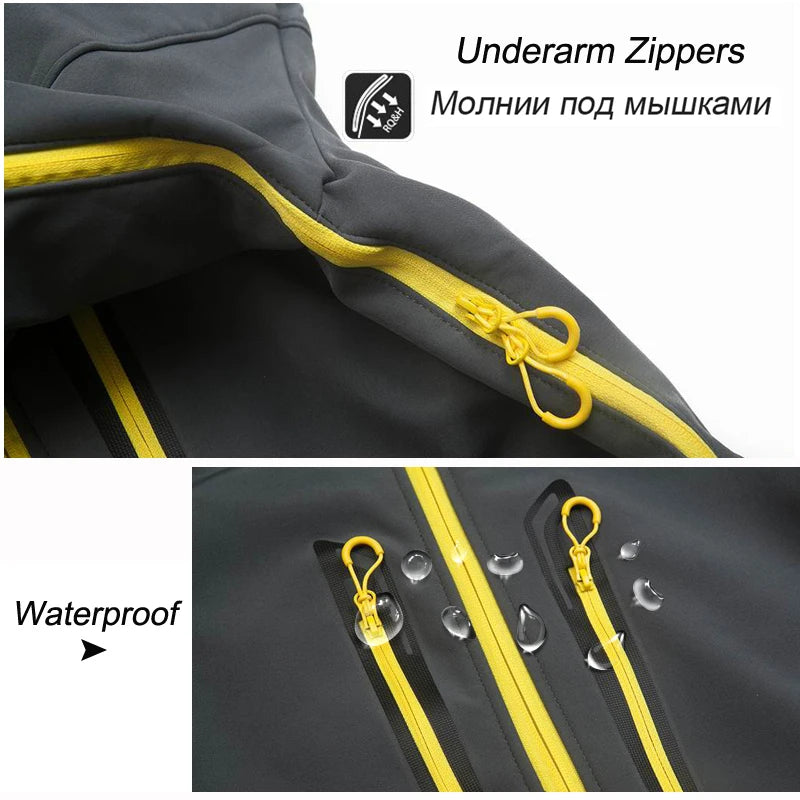 Julien – Herren Softshelljacke – Wasserdicht & Thermisch - Schwarz