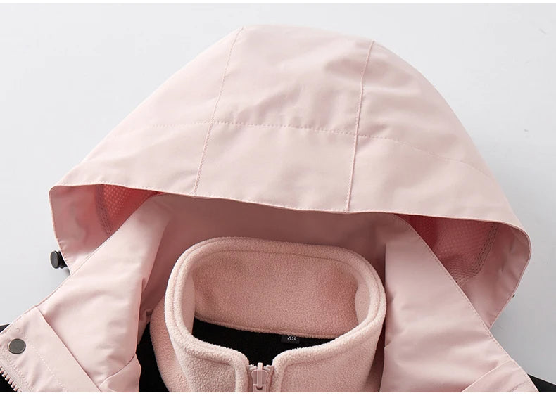 Aurélie – Damen Softshelljacke mit Kapuze – Elfenbeinweiß