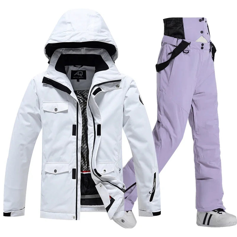 Aurélie – Damen Softshelljacke mit Kapuze – Weiß