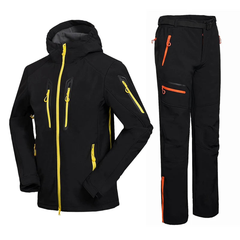 Julien – Herren Softshelljacke – Wasserdicht & Thermisch - Schwarz