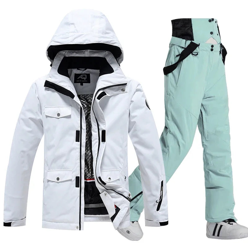 Aurélie – Damen Softshelljacke mit Kapuze – Weiß