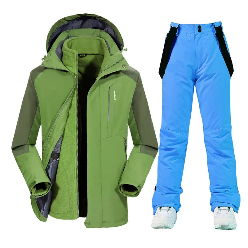 Olivier – Herren Softshelljacke mit Kapuze – Grün