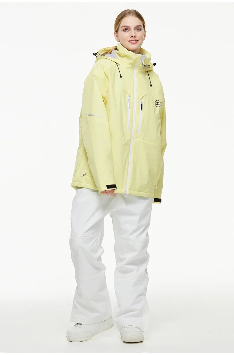 Elisa – Damen Skianzug (Jacke + Hose) – Gelb