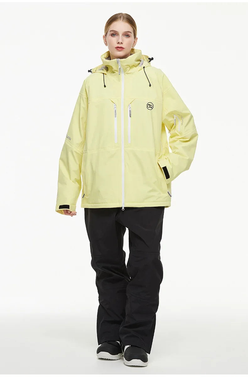 Elisa – Damen Skianzug (Jacke + Hose) – Gelb