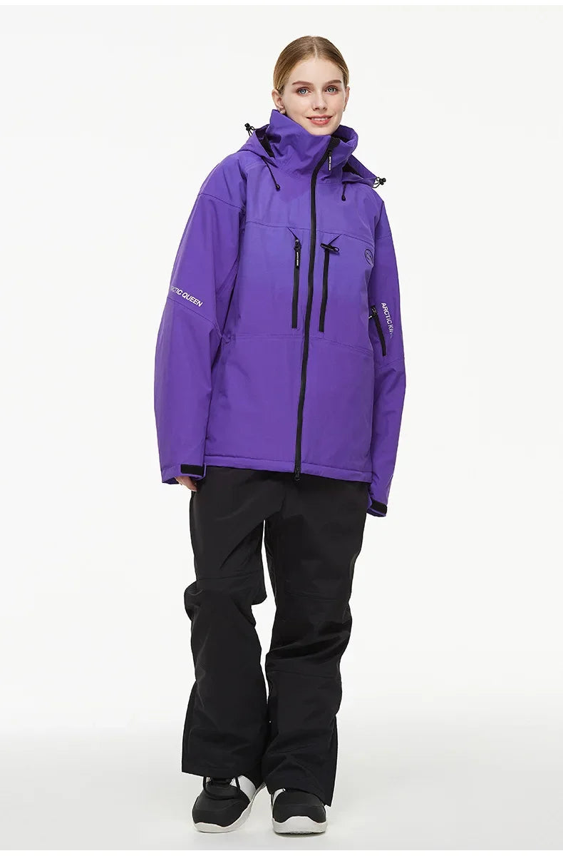 Elisa – Damen Skianzug (Jacke + Hose) – Lila