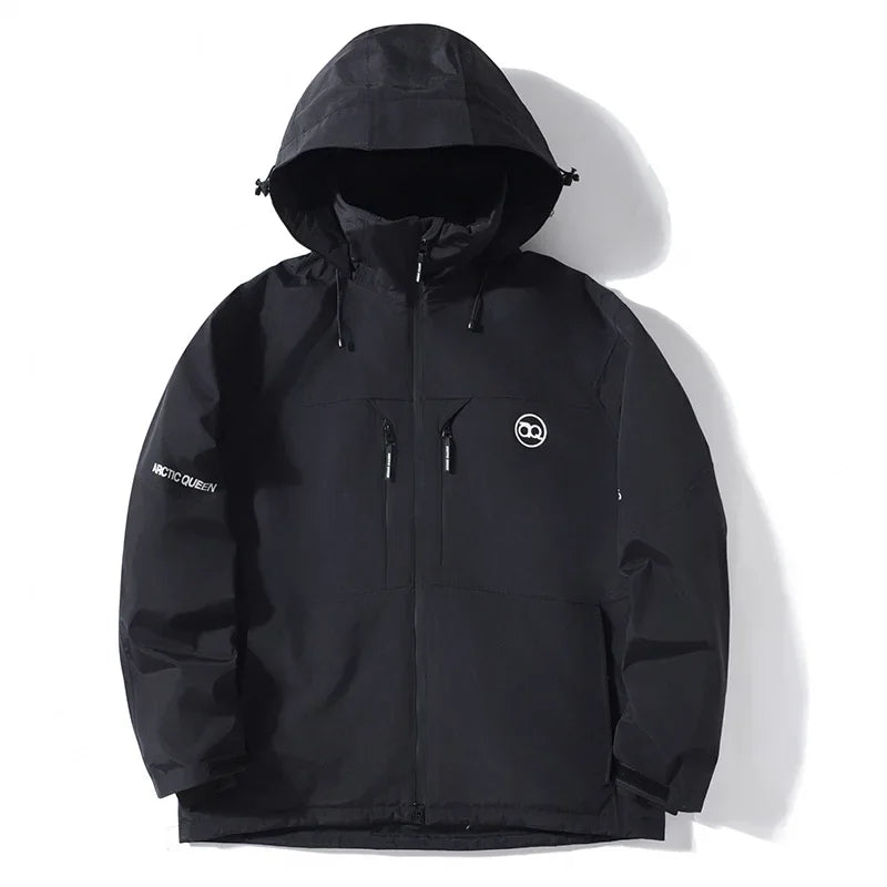 Elisa – Damen Skianzug (Jacke + Hose) – Schwarz