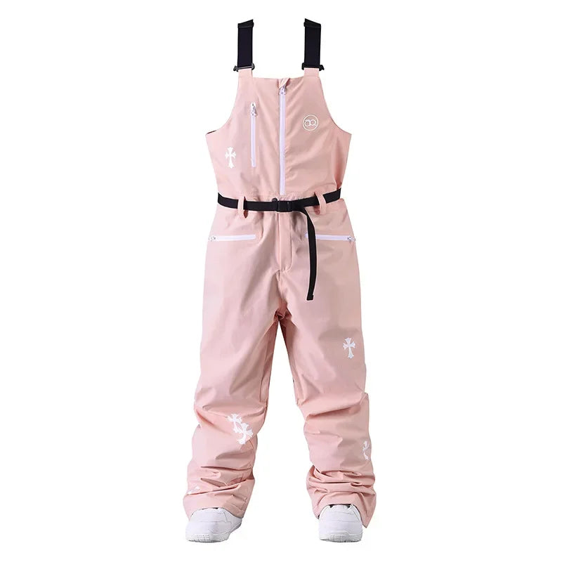 Arya – Damen Skianzug (Jacke + Hose) – Polyester - Rosa