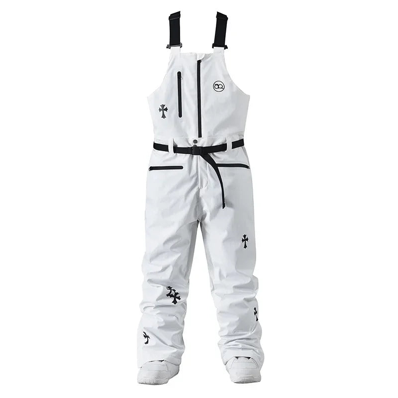 Arya – Damen Skianzug (Jacke + Hose) – Polyester - Weiß