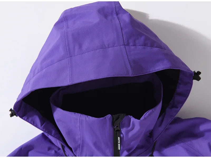 Elisa – Damen Skianzug (Jacke + Hose) – Lila