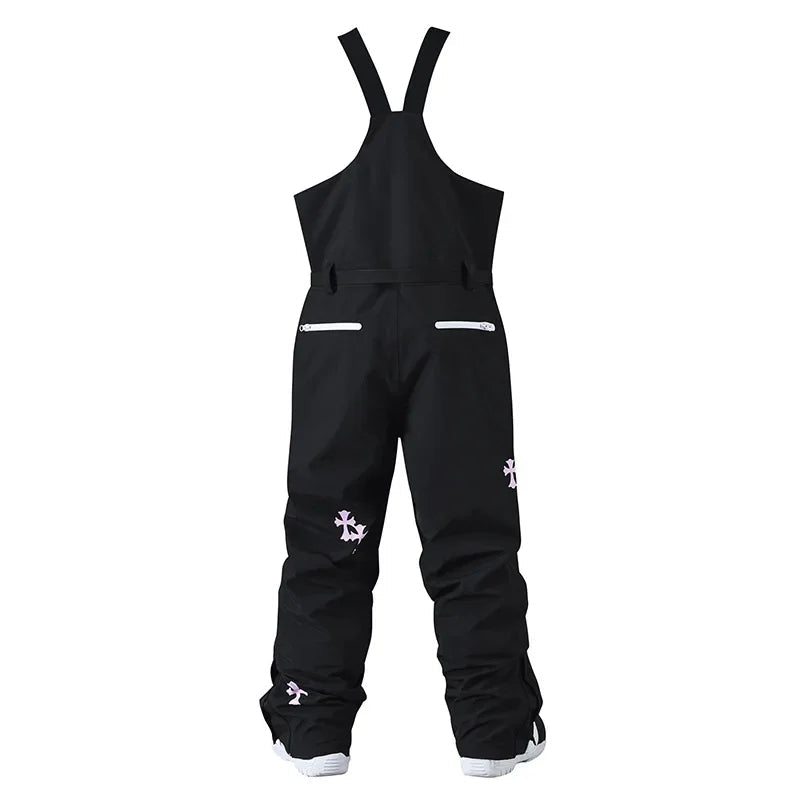 Arya – Damen Skianzug (Jacke + Hose) – Polyester - Schwarz