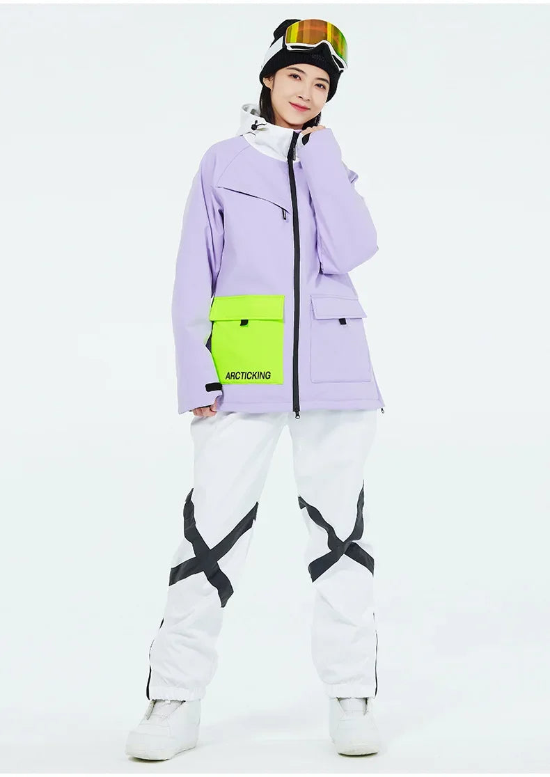 Valentine – Unisex Skioverall – Lila