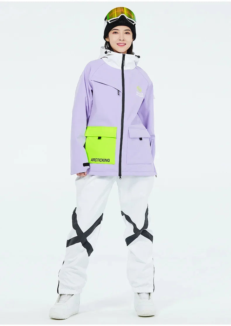 Valentine – Unisex Skioverall – Lila