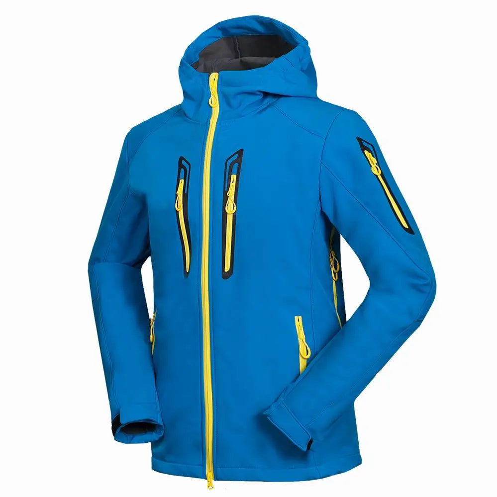 Julien – Herren Softshelljacke – Wasserdicht & Thermisch - Blau