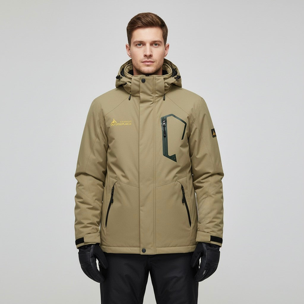 OUTDOOR JACKET – Ski-Jacke und Skihose Set - Beige