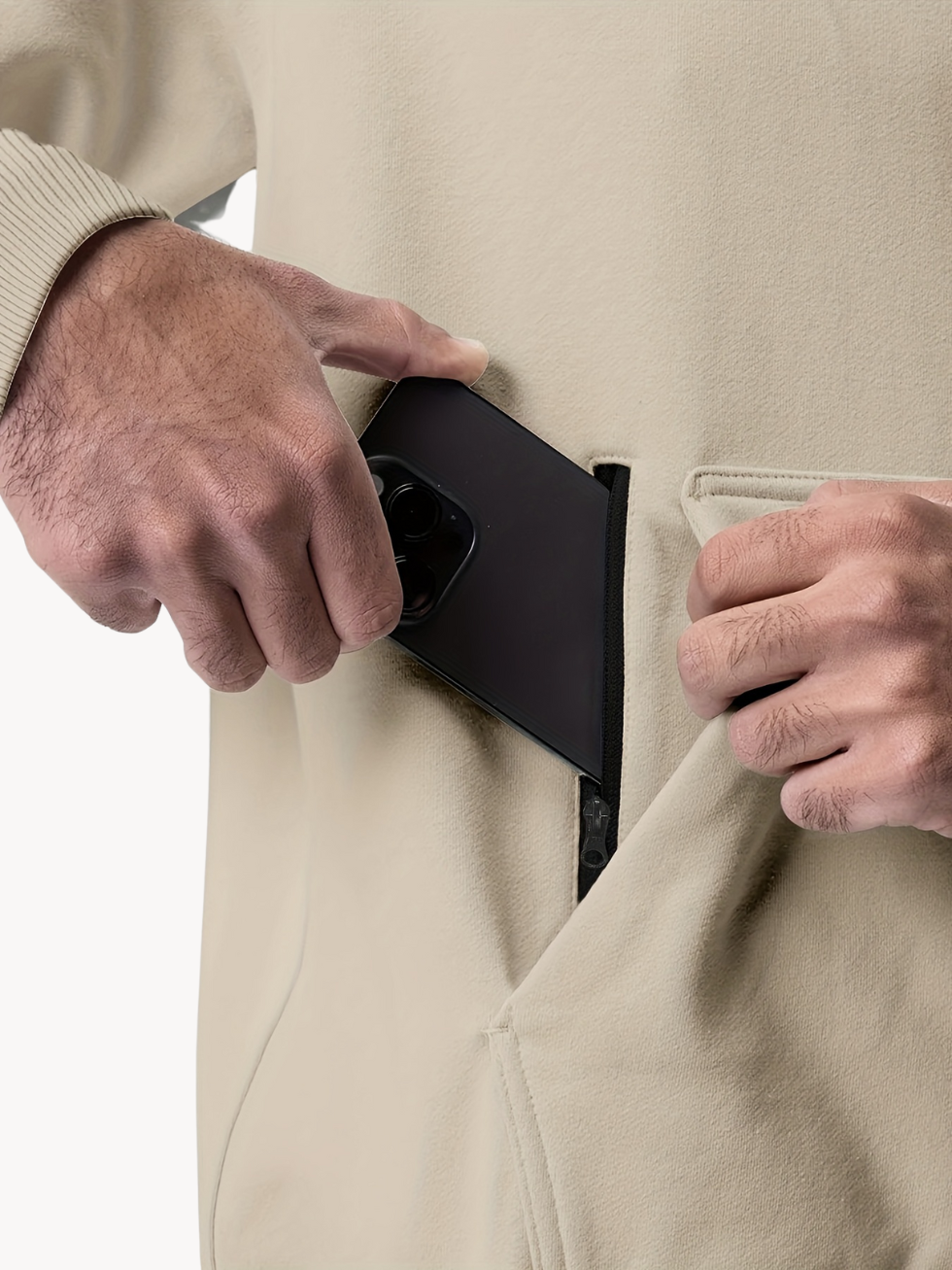 HUGO – Herren Sport- und Freizeitset mit Hoodie und Jogginghose - Khaki