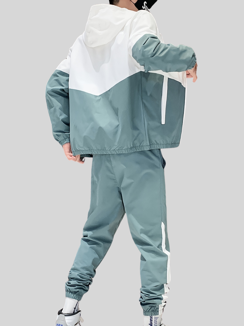 PERCY – Herren Premium Trainingsanzug für Sport & Freizeit - Grün