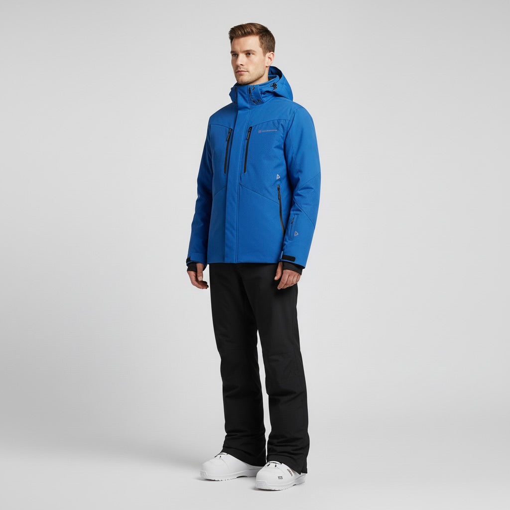 SNOWDREAM – Premium Ski-Jacke und Skihose Set - Blau