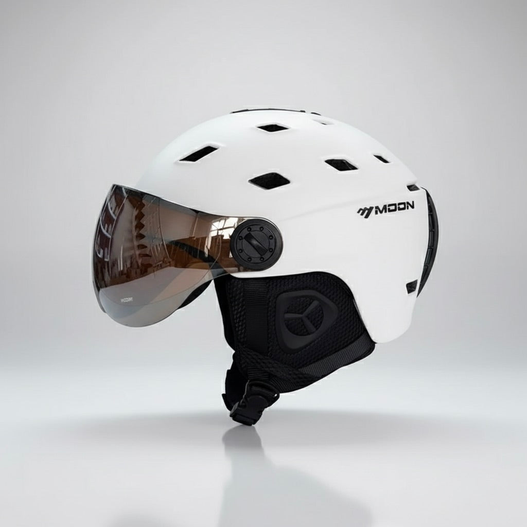 MOON – Premium - Skihelm - Weiß