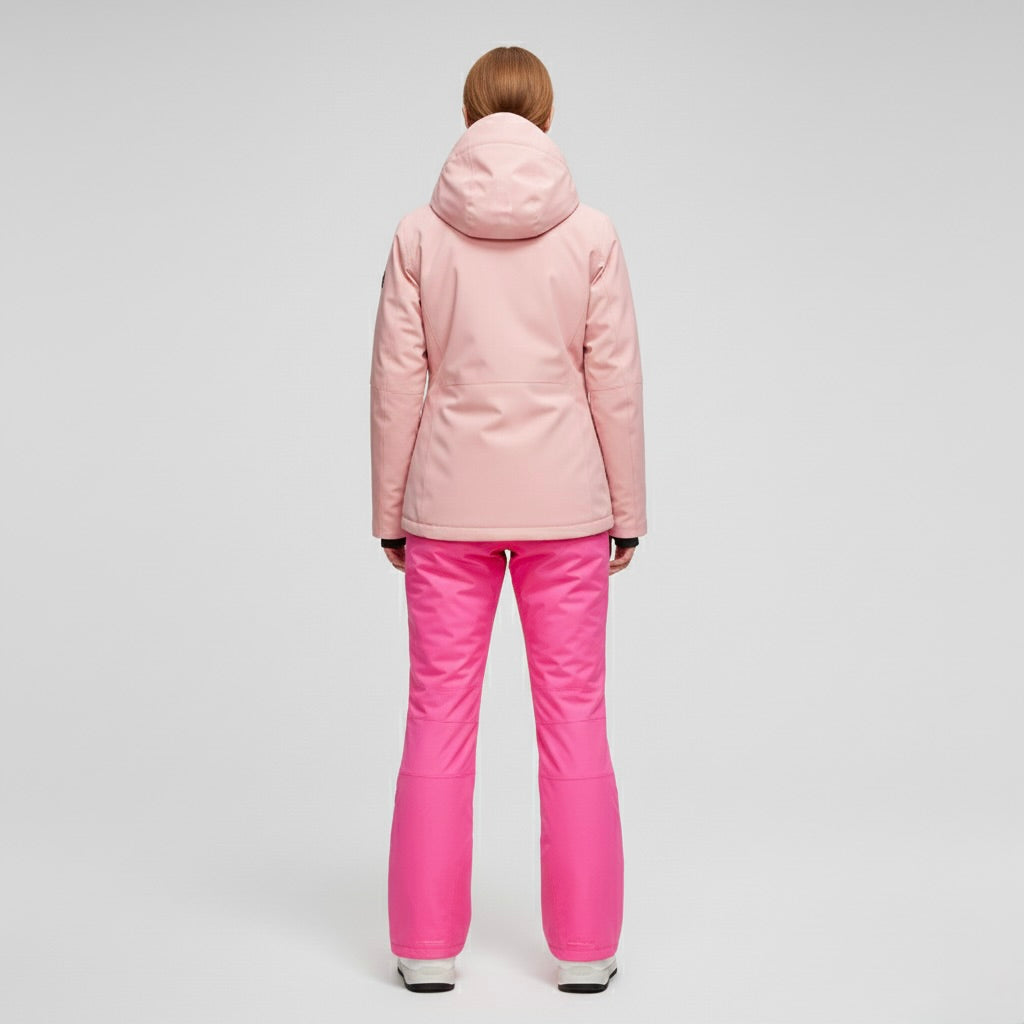 OUTDOOR – Ski-Jacke und Skihose Set - Rosa - Rosa