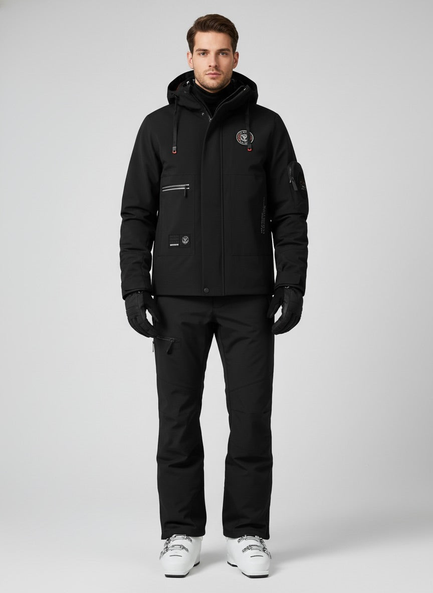 LEDUNTINO - Herren Wasserdichte Outdoor-Jacke