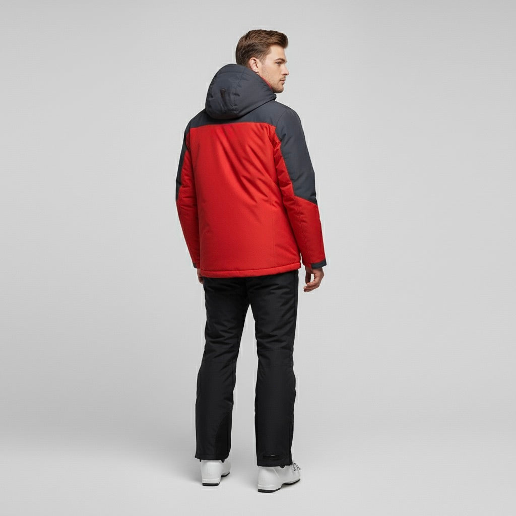 OUTDOOR JACKET – Ski-Jacke und Skihose Set - Rot