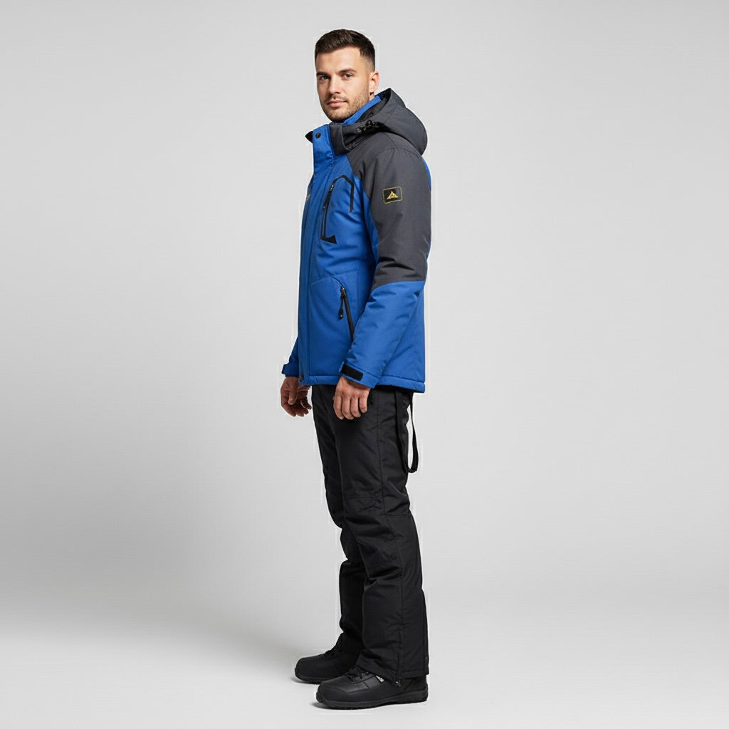 OUTDOOR JACKET – Ski-Jacke und Skihose Set - Blau