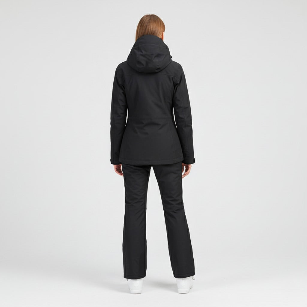 JACKETS – Hochwertiges Ski-Jacke und Skihose Set - Schwarz - Schwarz