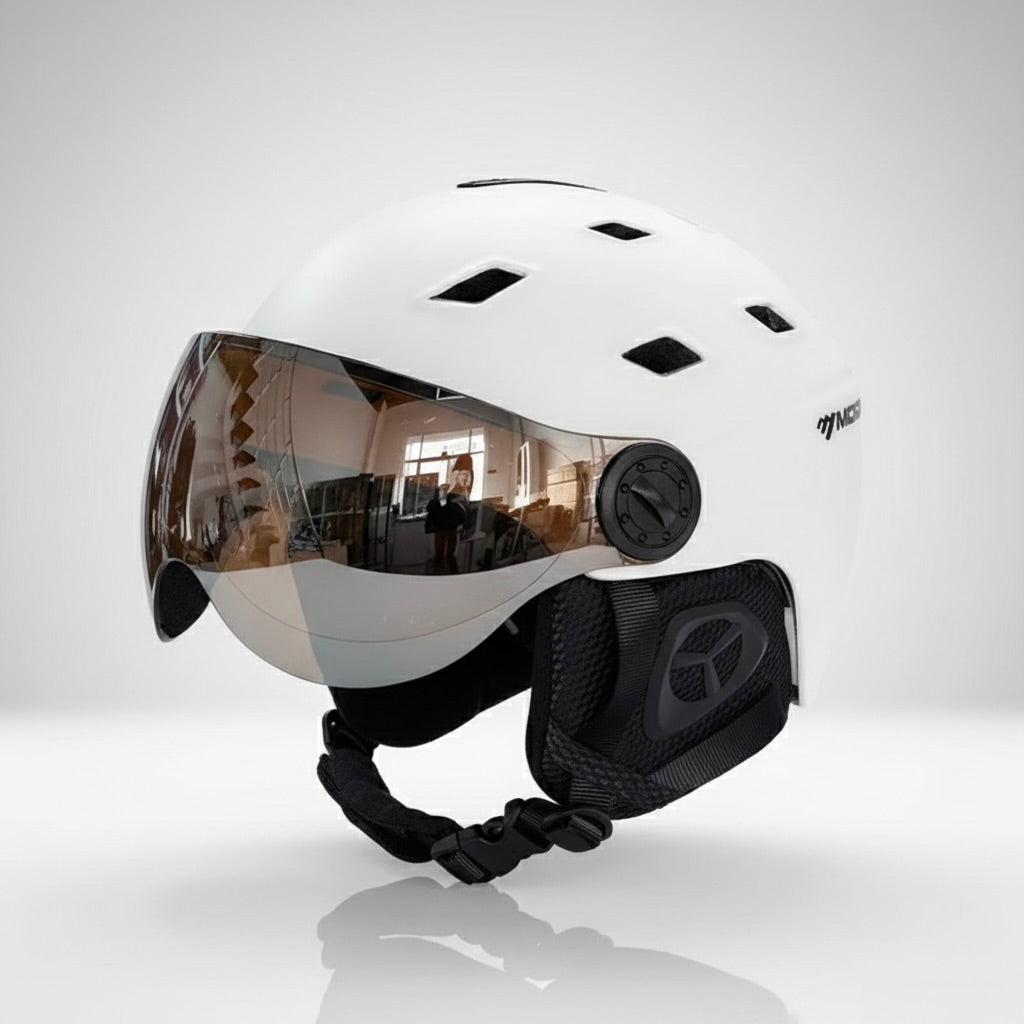 MOON – Premium - Skihelm - Weiß