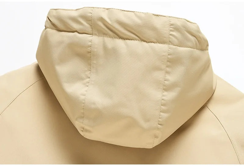 Élodie – Damen Skianzug mit Kapuze - Beige