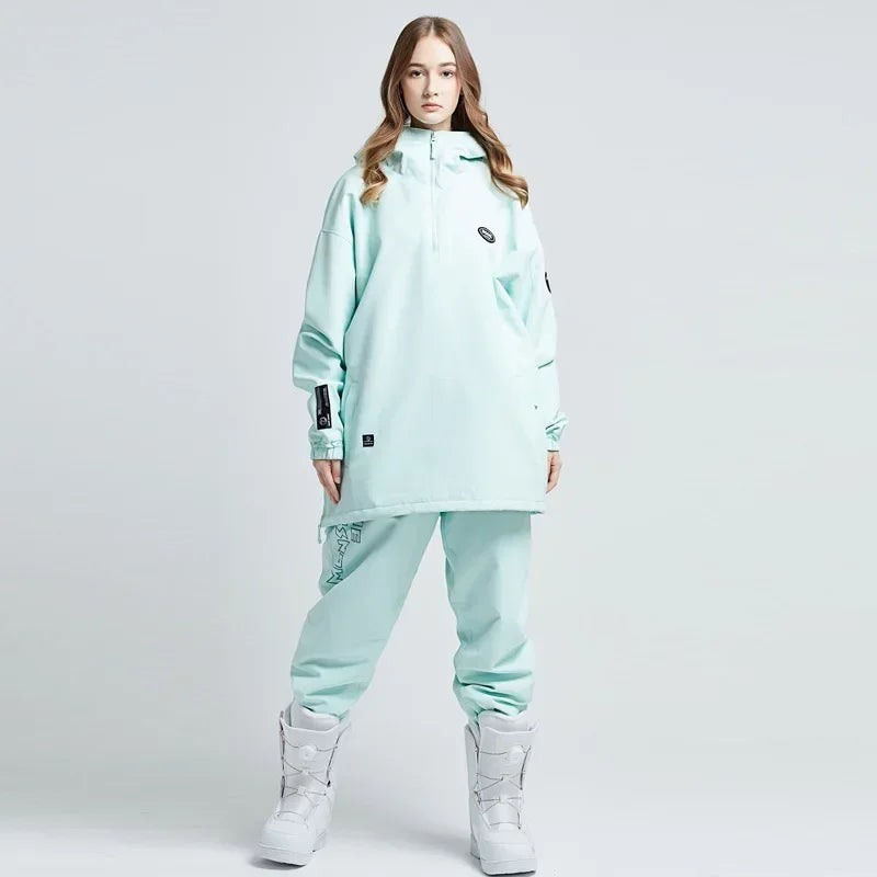 Robin – Unisex Skiset (Jacke + Hose) – Grün