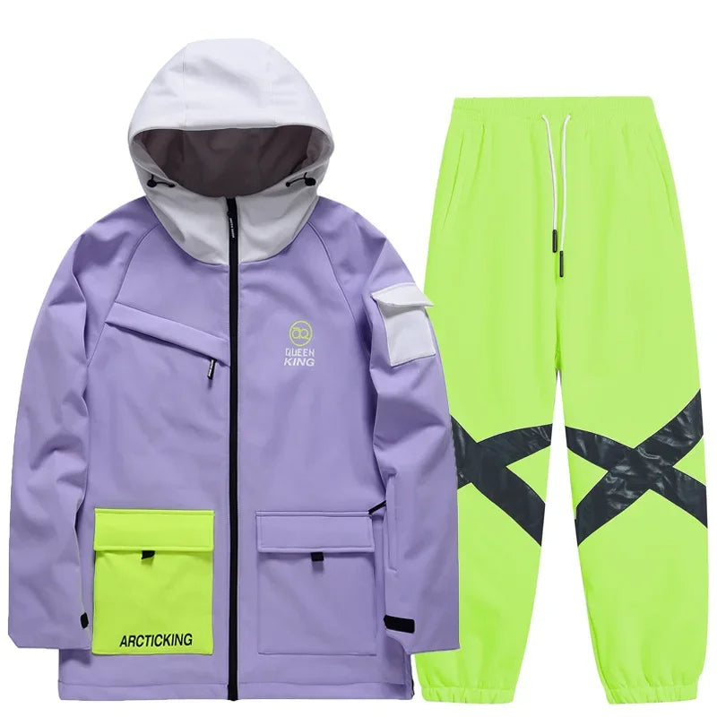 Valentine – Unisex Skioverall – Lila