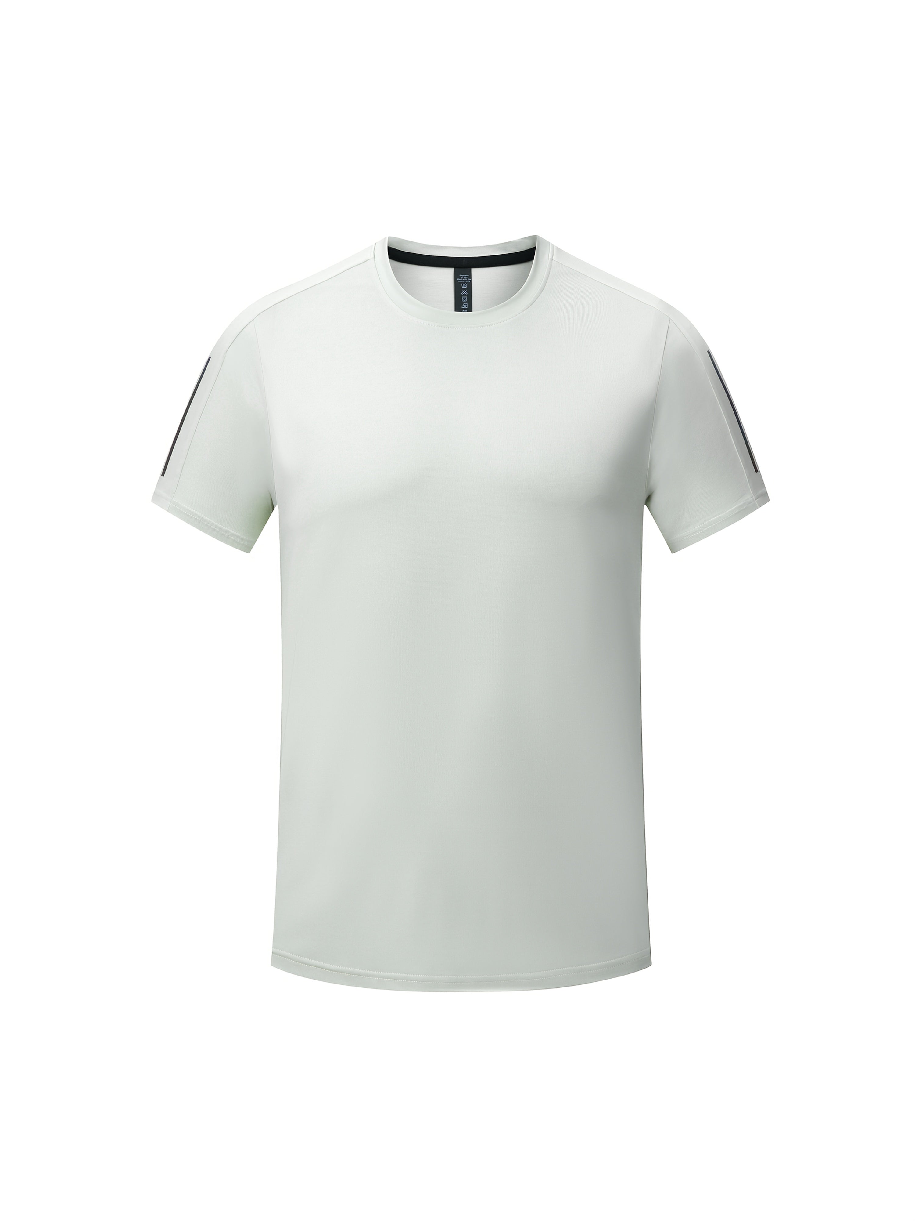 ANTOINE – Kurzarm Herren-T-Shirt mit Rundhalsausschnitt und Stretch-Komfort - Hellgrau