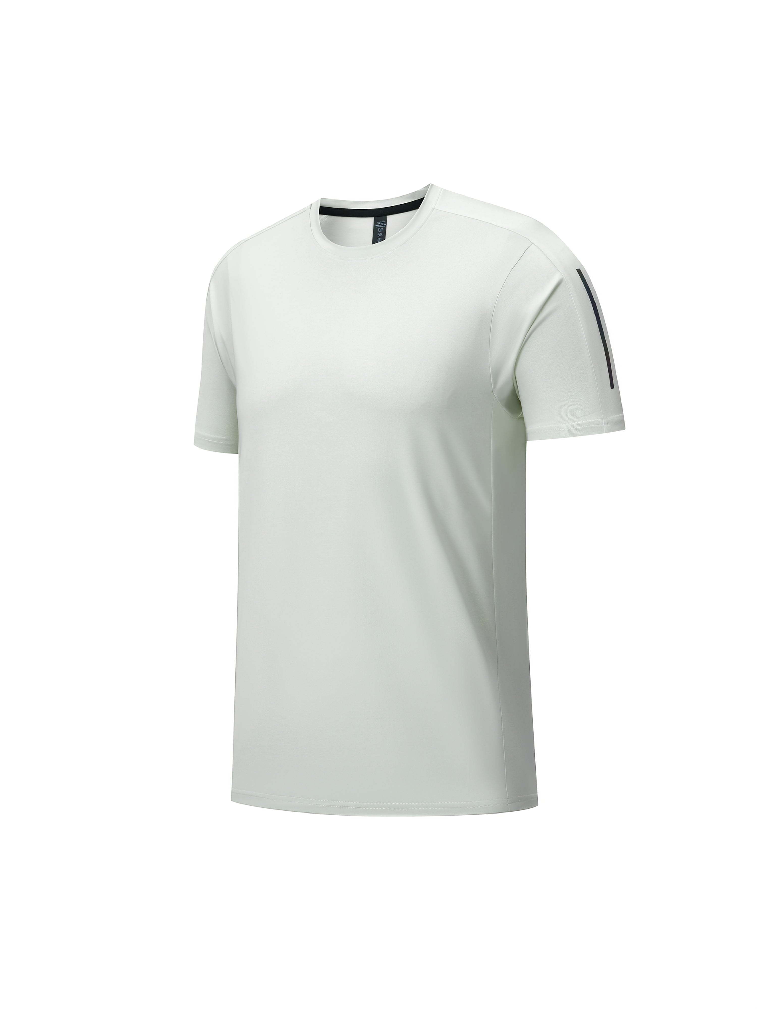 ANTOINE – Kurzarm Herren-T-Shirt mit Rundhalsausschnitt und Stretch-Komfort - Hellgrau