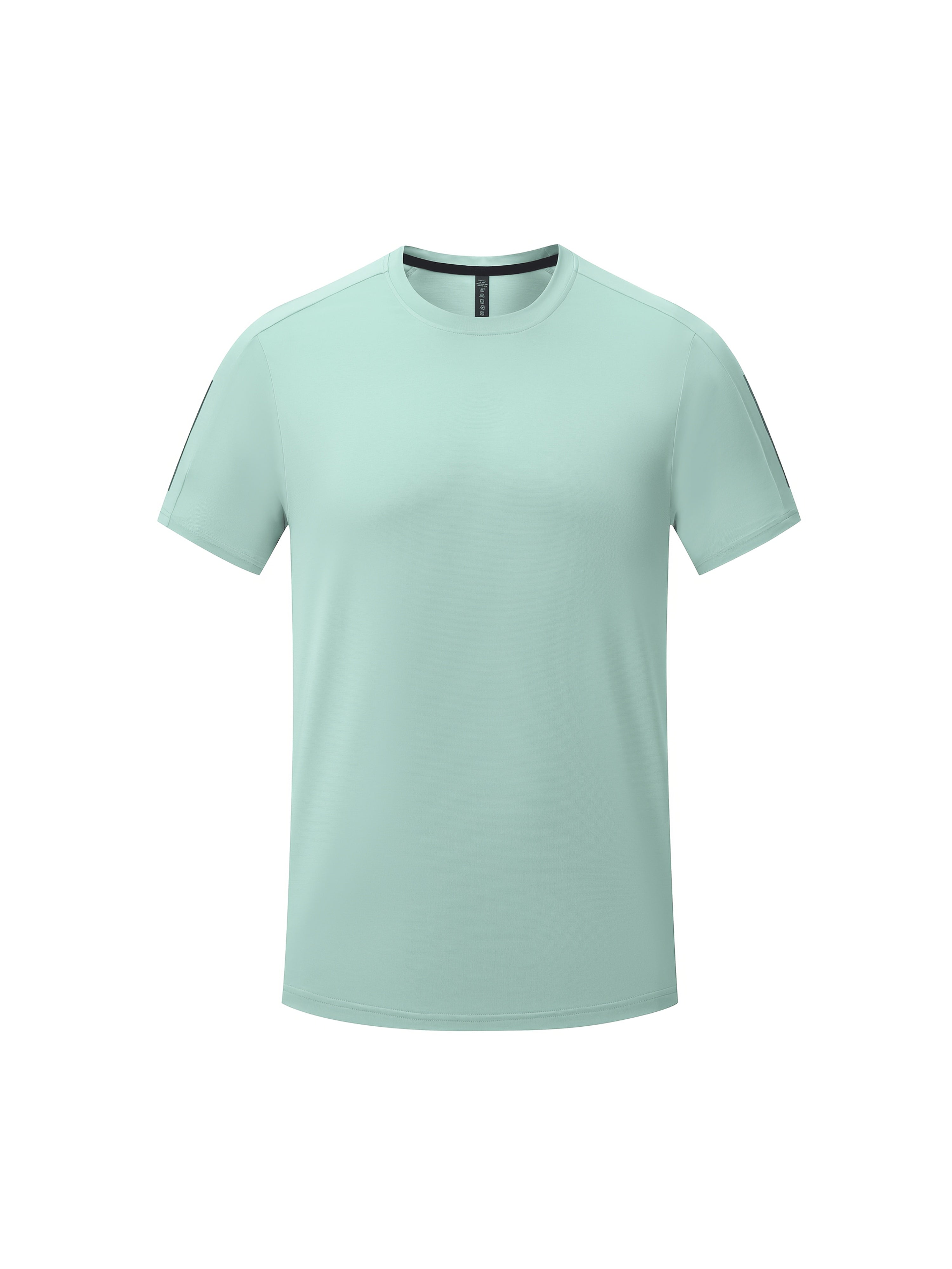 ANTOINE – Kurzarm Herren-T-Shirt mit Rundhalsausschnitt und Stretch-Komfort - Hellgrün