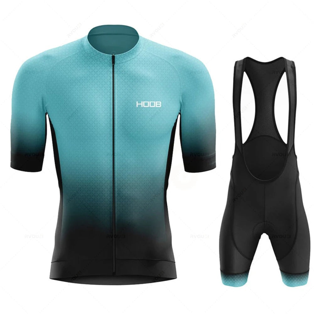 Matéo Fahrradtrikot-Set – Herren Sommer-Set mit 19D GEL-Polster