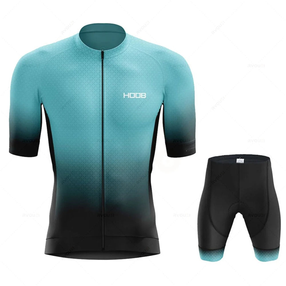 Matéo Fahrradtrikot-Set – Herren Sommer-Set mit 19D GEL-Polster