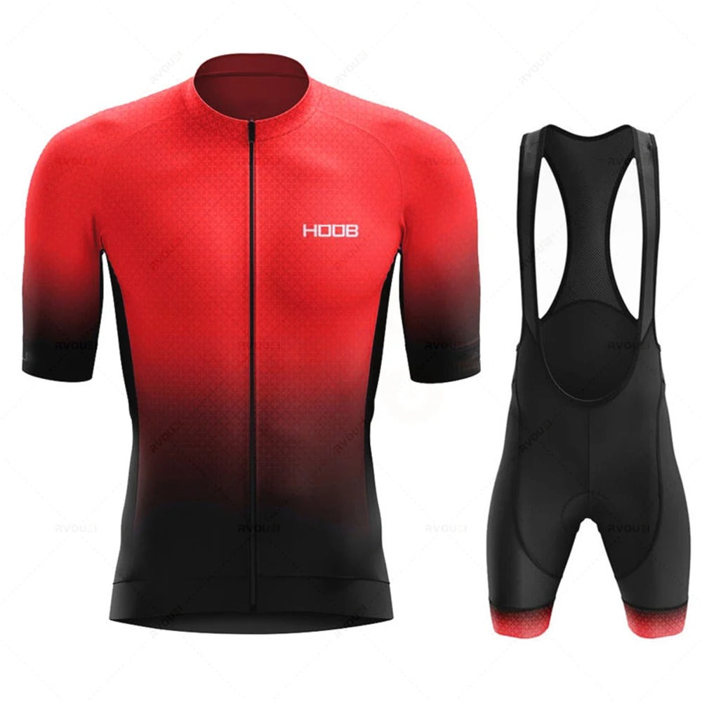 Matéo Fahrradtrikot-Set – Herren Sommer-Set mit 19D GEL-Polster