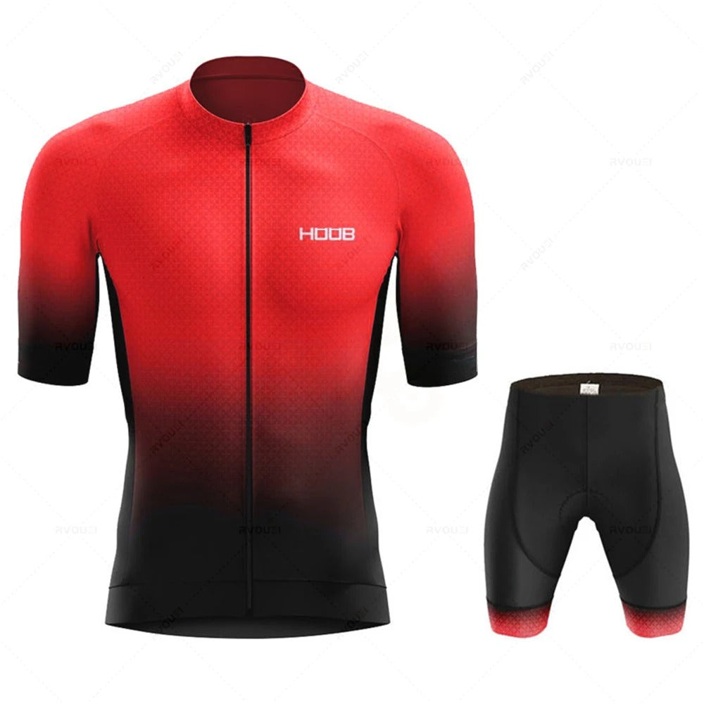 Matéo Fahrradtrikot-Set – Herren Sommer-Set mit 19D GEL-Polster