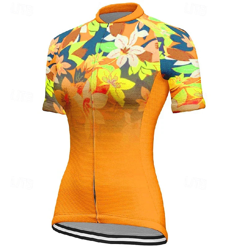 Fleur Fahrradtrikot – Feminin, Atmungsaktiv & Sommerleicht