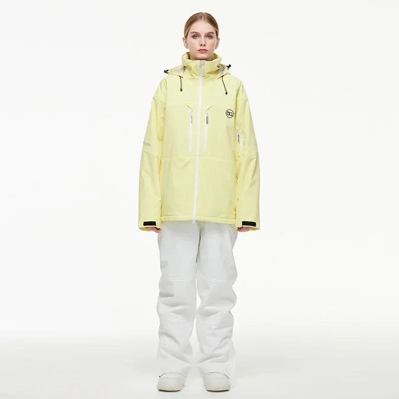 Elisa – Damen Skianzug (Jacke + Hose) – Gelb