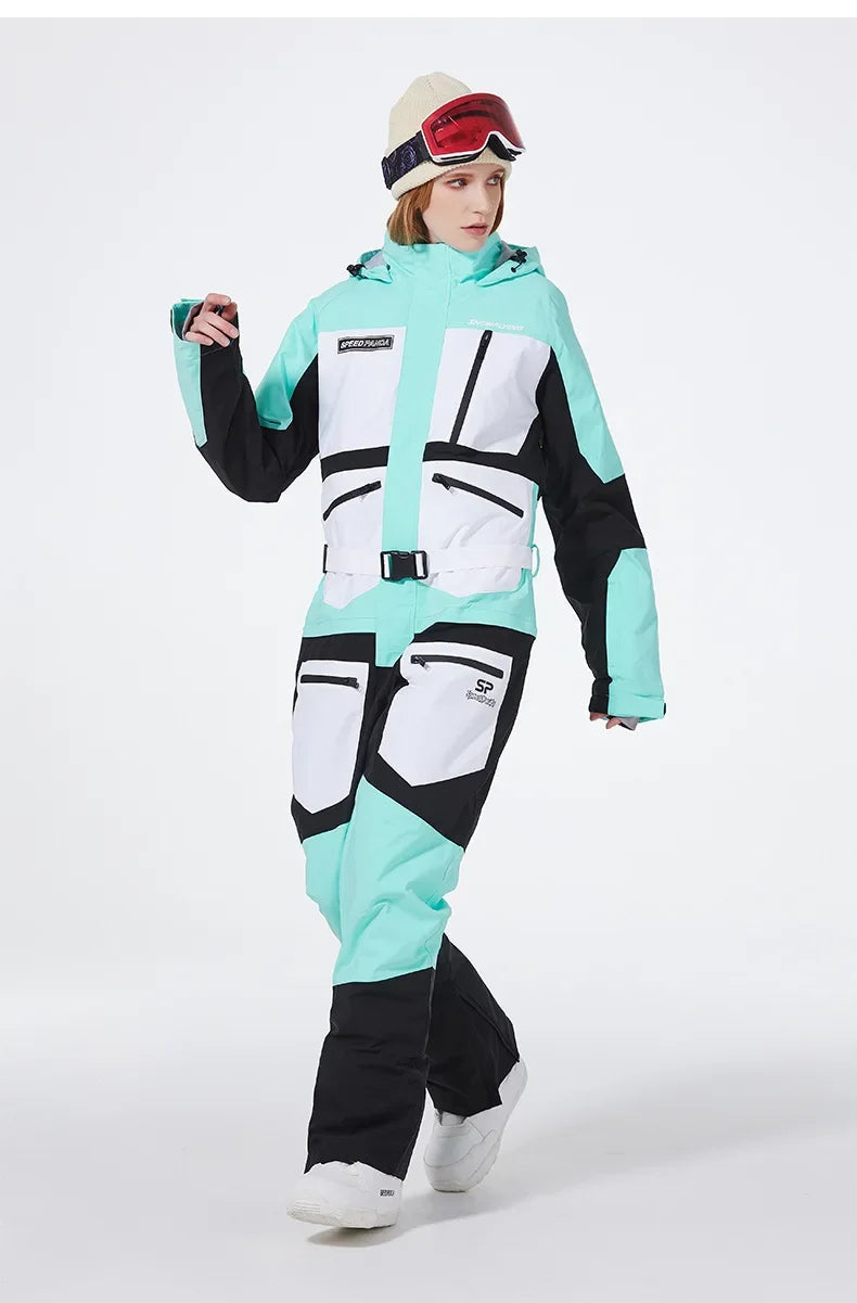 Claire – Skianzug Damen & Herren – Blau