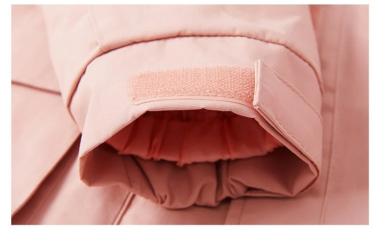 Isabelle – Damen Softshelljacke mit Kapuze – Rosa
