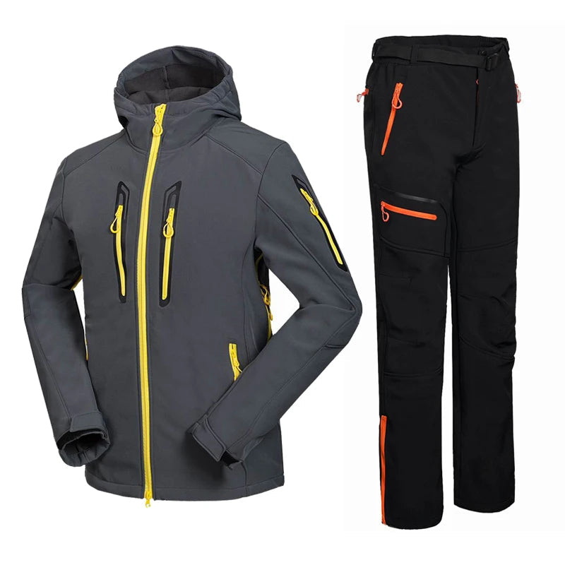 Julien – Herren Softshelljacke – Wasserdicht &amp; Thermisch - Grau