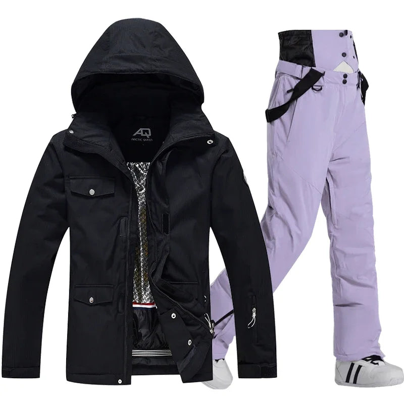 Aurélie – Damen Softshelljacke mit Kapuze – Schwarz