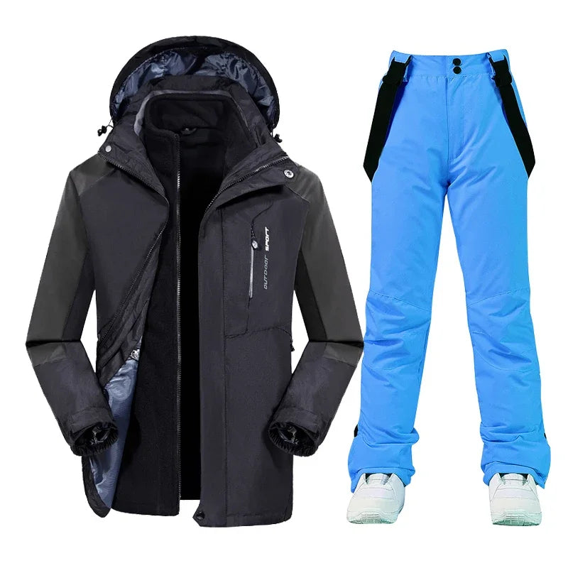 Olivier – Herren Softshelljacke mit Kapuze – Schwarz