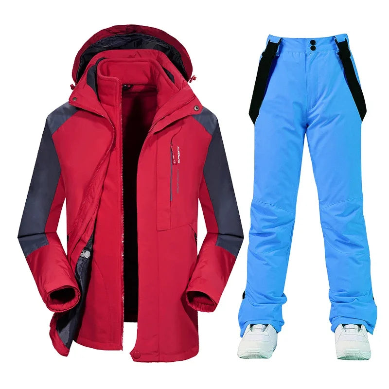 Olivier – Herren Softshelljacke mit Kapuze – Rot