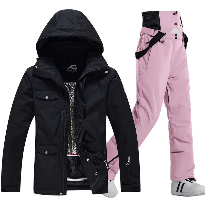 Aurélie – Damen Softshelljacke mit Kapuze – Schwarz