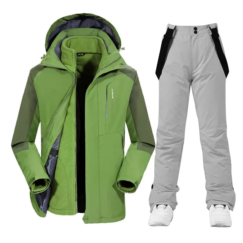 Olivier – Herren Softshelljacke mit Kapuze – Grün